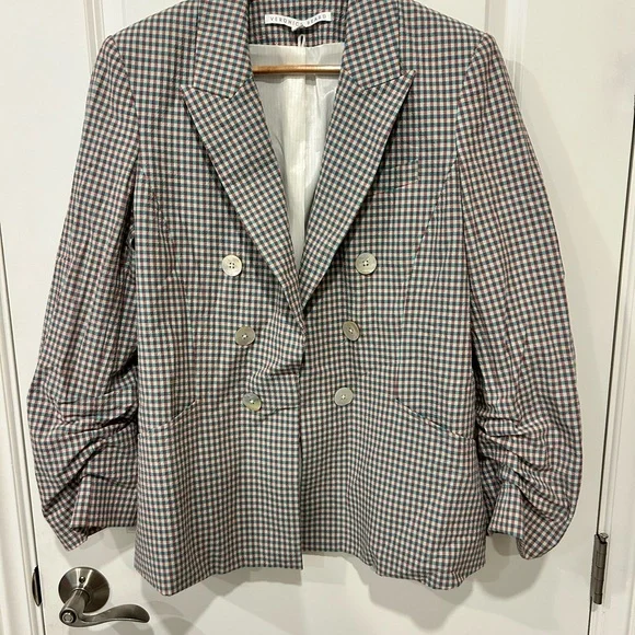 Veronica Beard Corsette Dickey Jacket Multi Size 14 - Picture 2 of 8
